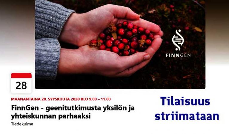 Tiedekulman tapahtuman mainos