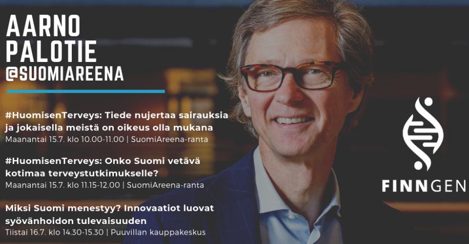 Medicinsk forskning framme på SuomiAreena