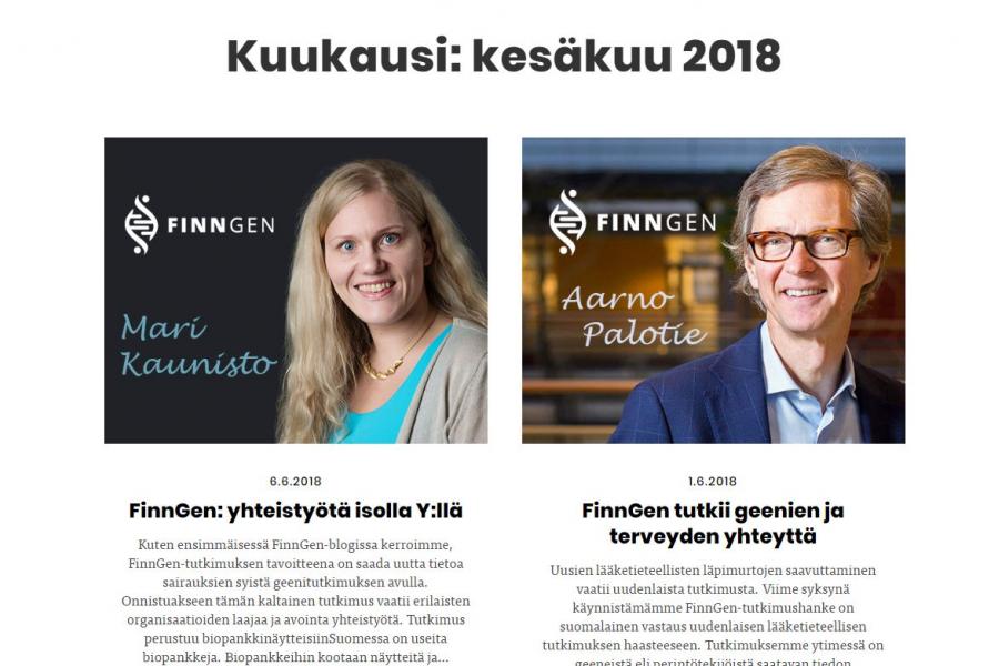 Tervetuloa lukemaan blogiamme